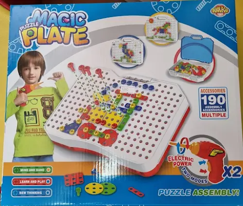 Magic Plate Puzzle
